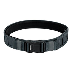 IDOGEAR 2 inch Tactical Belt LSR MOLLE Quick Release Metal Buckle Lightweight Man Outdoors Training Waistband 3433