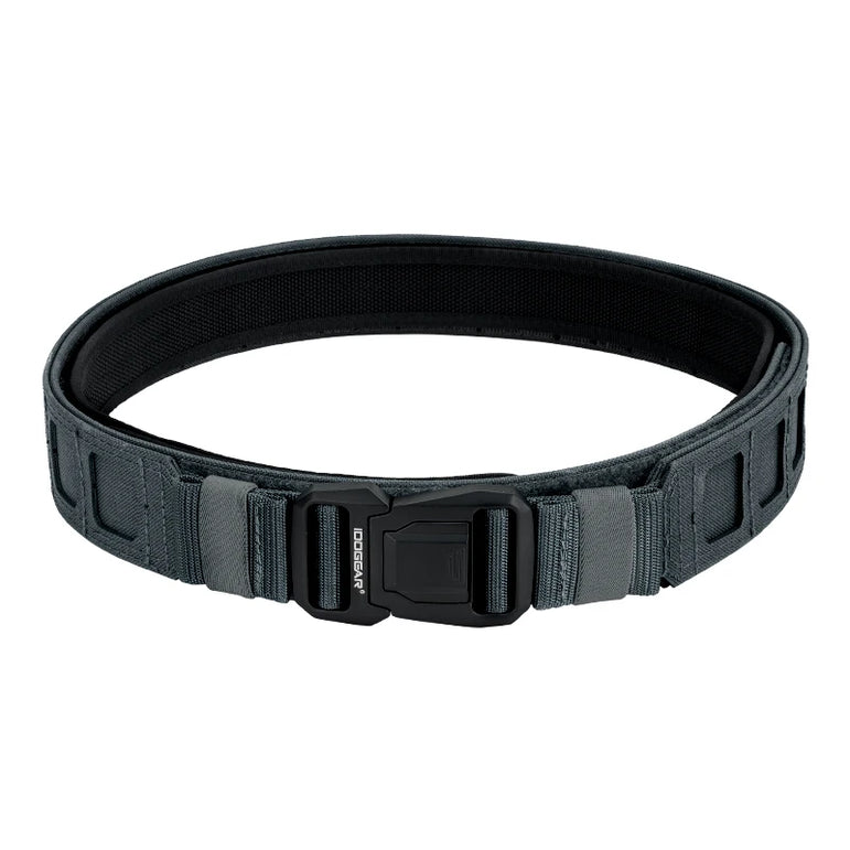 IDOGEAR 2 inch Tactical Belt LSR MOLLE Quick Release Metal Buckle Lightweight Man Outdoors Training Waistband 3433