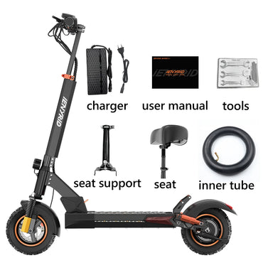 Electric Scooter IENYRID M4 Pro S+ 800W Motor 48V 12.5AH Battery 10"Tire Escooter 45km/h Max Speed Disc Brake LCD Display