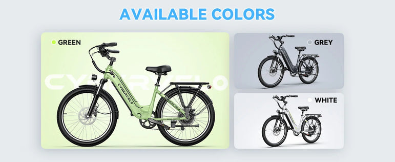 26" Electric E Bike with 7-Speed,1000 Peak Electric Bike for Adults,up 80 Miles Removable Battery Ebike, Adult Electric Bicycles