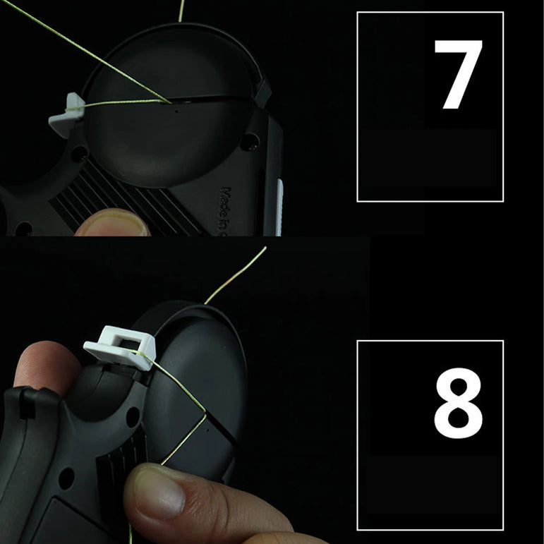 Fishing Hook Knots Automatic Fishing Hook Tier Tool Tyer Machine Tying Device Durable Automatic Tying Device Machine For Fishing