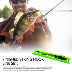 Fishing Feeder Set Fishing Feeder Bait Cage Spring Holder With Metal Sinkers Long Carp Nesting Device Fishing Set Fixed-point