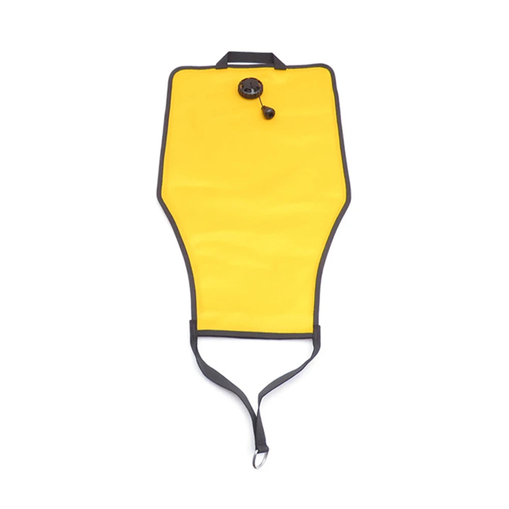 30lbs Swimming Salvage Bag with Open Bottom Diving Buoyancy Lift Bag Over Pressure Valve Lift Bag for Scuba Diving Snorkeling