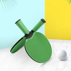 Table Tennis Racket Waterproof Table Tennis Bat With Rubber Grip Racquet Sport Equipment For Kids Adults