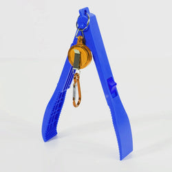 Fish Control Plier Portable Non-slip ABS Fish Clip Catcher Fishing Gear Supplies for Fisherman Comfortable to Handle Fish Clamp