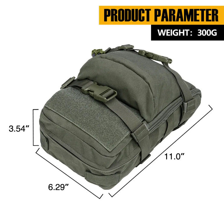 IDOGEAR Hydration Backpack Assault Molle System Mini Tactical Outdoor Sport Water Bags 3530