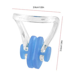 Nose Clip For Swimming Professional Nose Swimming Clip Nose Clamp Silicone Swimming Nose Plugs Pool Nose Plug Diving Gear