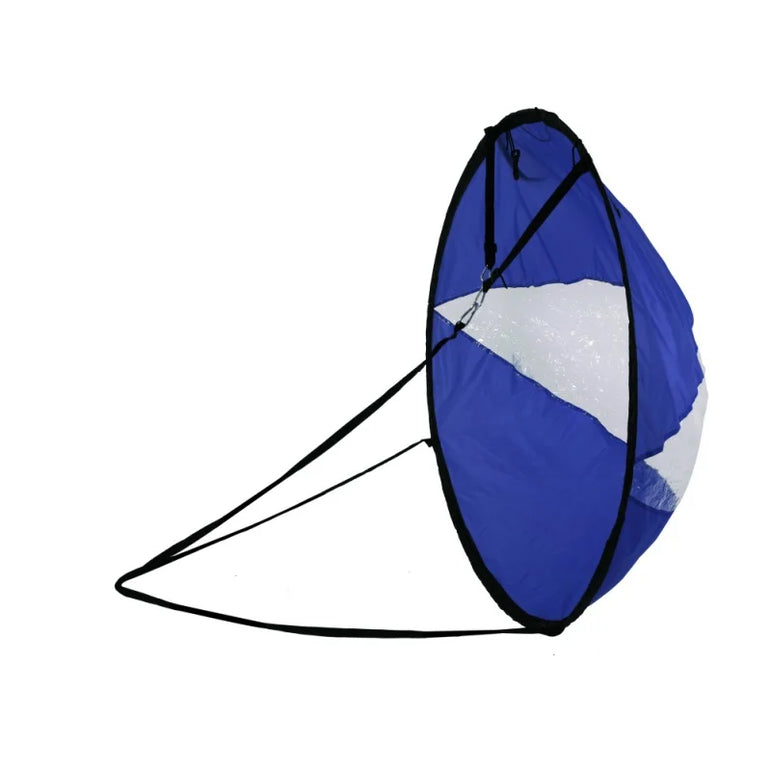 Kayak Downwind Wind Sail Paddle Inflatable Canoe Boats Drifting Wind Sail With Clear Window Boat Folding Thrusters Accessory