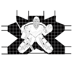 Hockey Goalie Shooting Target Street Hockey Net Goalie Target Hockey Goal Practice Target for Hockey Training
