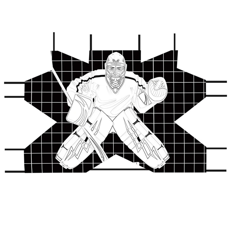 Hockey Goalie Shooting Target Street Hockey Net Goalie Target Hockey Goal Practice Target for Hockey Training