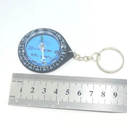 Muslim Qibla Compass Portable Outdoor Compasses For Hiking Direction Eid Pray Keychain For Camping Exploring Mountaineering