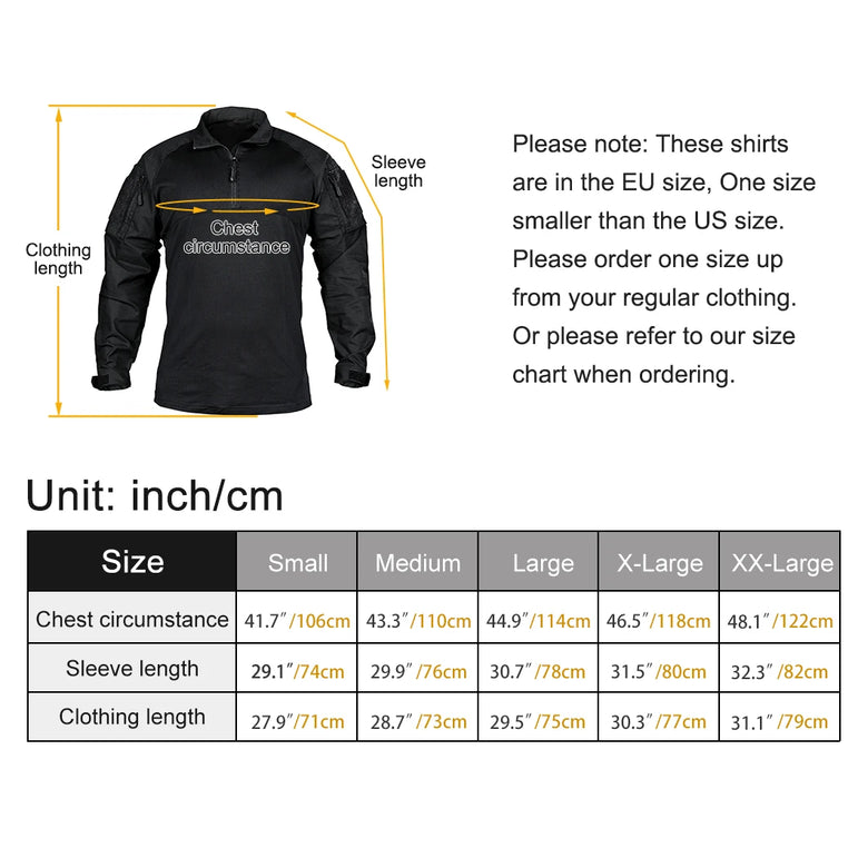 IDOGEAR BSR Tactical Shirt BDU Combat Clothes With Elbow Pads Slight elasticity  Shirt Breathable 3115