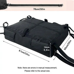 T-Top Bag 600D Oxford Fabric Large Capacity Stable Windproof Yachts Pouch Boat Storage Accessories Safety Gear Holder For
