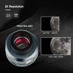 SV105 planetary camera paired with SV106 Achromatic Guide Scope ，suitable for beginners in astrophotography
