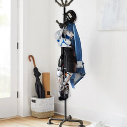 Hockey Portable Gear Rack Strap Organizer Hockey Gear Hanger Hockey Equipment Strap Drying Rack With 12 Hooks Portable Football