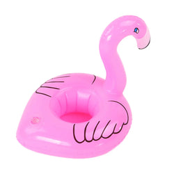 1-50PCS Water Coasters Floating Inflatable Cup Holder Swimming Pool Drink Float Toy Inflatable Pool Flamingo Party Decoration
