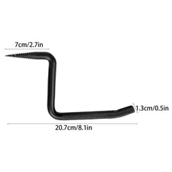Steel Tree Stand Step Self-Tapping Knurling Pattern Tree Mount Bow Hangers For Hunting Tree Steps Hunting Accessories