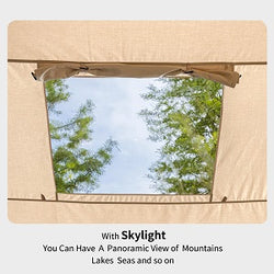 Inflatable Tents for Camping,Large Inflatable Camping Tent with Hand Pump,Inflatable Tent,Easy Setup Tents for Camping Portable