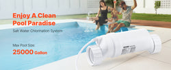 VEVOR Salt Water Chlorinator System Fits for Hayward W3T-Cell-9 (T9) Pool Cell Salt Water System for In-Ground Swimming Pools